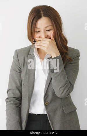 Fashionable Japanese Businesswoman Stock Photo