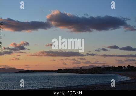 Landscape of a coast