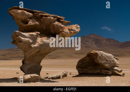 Arbol de Piedra, Southern Altiplano, Bolivia Stock Photo