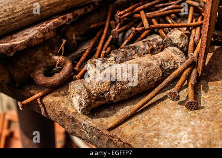 vintage tools Stock Photo
