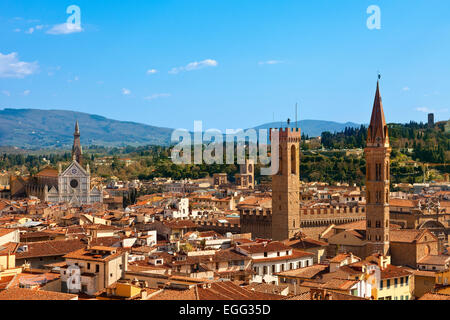 Italy, Skyline of Florence Stock Photo