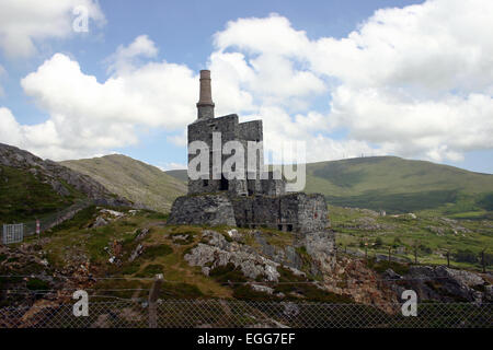 copper mine above allihies county cork ireland Stock Photo