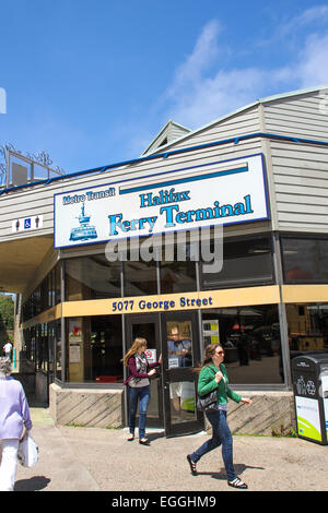 The Halifax Ferry Terminal. June 11, 2012. Stock Photo