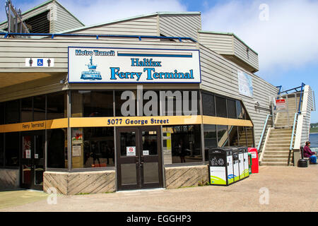 The Halifax Ferry Terminal. June 11, 2012. Stock Photo