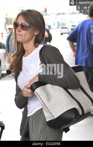Ashley Greene arrives at Los Angeles International Airport (LAX) Featuring: Ashley Greene Where: Los Angeles, California, United States When: 22 Aug 2014 Stock Photo
