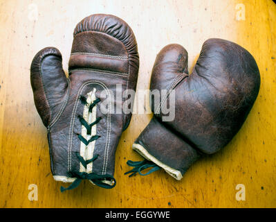 boxing gloves Stock Photo