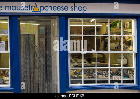 Shops in Church Street,Hereford Stock Photo