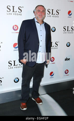 SLS Las Vegas Grand Opening - Red Carpet Featuring: Jose Andres Where: Las Vegas, Nevada, United States When: 23 Aug 2014 Stock Photo