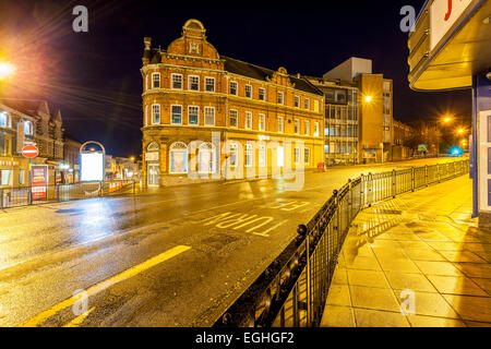 Radio Northampton Broadcasting House early hours of the morning Stock Photo