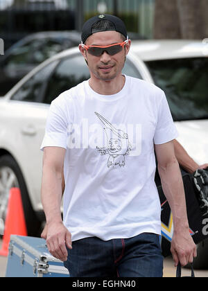 Jupiter, Florida, USA. 23rd Feb, 2015. Ichiro Suzuki (Marlins) MLB : Miami Marlins outfielder Ichiro Suzuki (51) arrives at the stadium prior to practice in Jupiter, Florida, United States . © AFLO/Alamy Live News Stock Photo