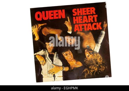 Sheer Heart Attack was the third album by British rock band Queen, released in November 1974. Stock Photo