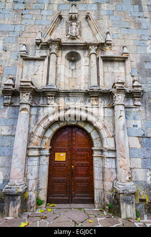 Church in a village. Stock Photo