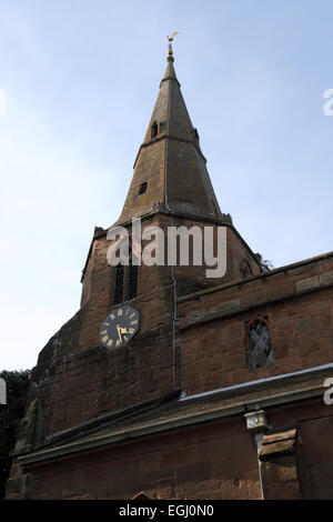 St Nicholas Church Kenilworth Stock Photo