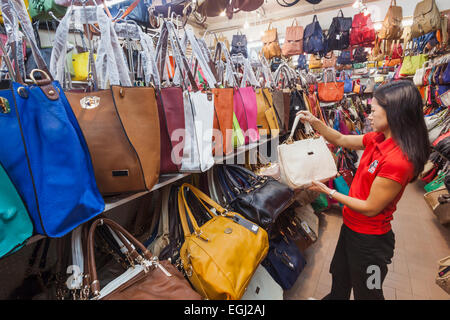 China, Hong Kong, Checkered Bags, full frame Stock Photo - Alamy