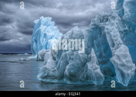 Glaciers in Laguna San Rafael National Park in Chile Stock Photo