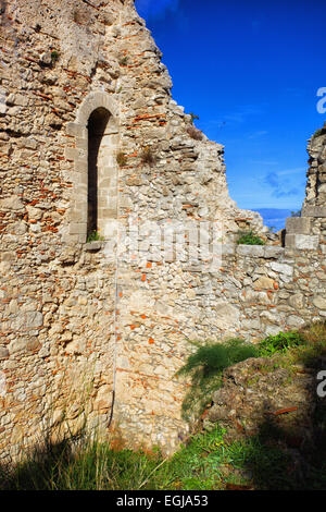 Rometta medieval castle in Sicily Stock Photo