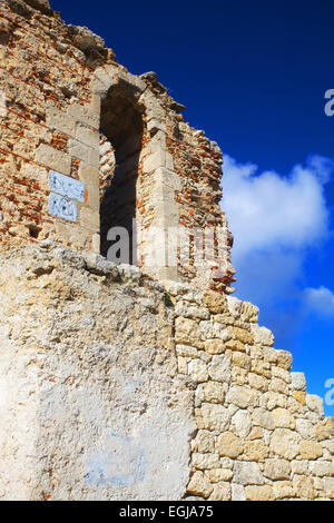 Rometta medieval castle in Sicily Stock Photo