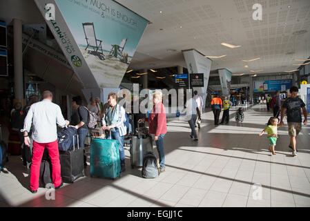 Meet and greet area at Cape Town International airport South Africa Stock Photo