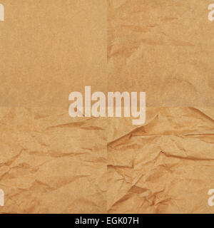 Cheap brown packaging paper Stock Photo