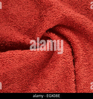 Terry cloth towel Stock Photo