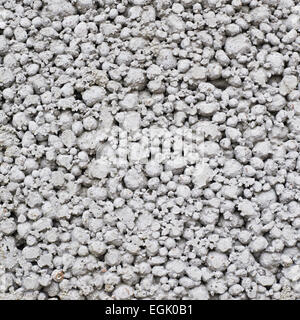 Cellular porous concrete block fragment Stock Photo