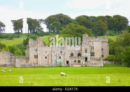 Featherstone Castle. Haltwistle Northumberland Cumbria England UK Stock Photo