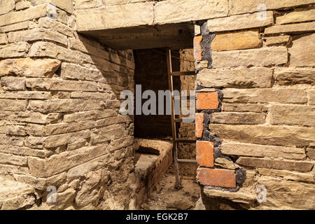 Sunbridge Wells, subterranean tunnel system,  Millergate, Bradford, West Yorkshire, UK. An underground development Stock Photo