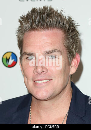 Sharknado 2: The Second One' Los Angeles premiere at L.A. Live Theatre - Arrivals Featuring: Mark McGrath Where: Los Angeles, California, United States When: 21 Aug 2014 Stock Photo