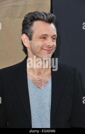 LOS ANGELES, CA - JULY 29, 2013: Michael Sheen at the CBS 2013 Summer Stars Party in Beverly Hills. Stock Photo
