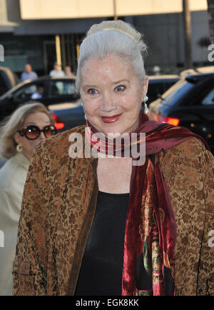 LOS ANGELES, CA - JULY 24, 2013: Sally Kirkland at the Los Angeles premiere of 'Blue Jasmine' at the Samuel Goldwyn Theatre, Beverly Hills. Stock Photo