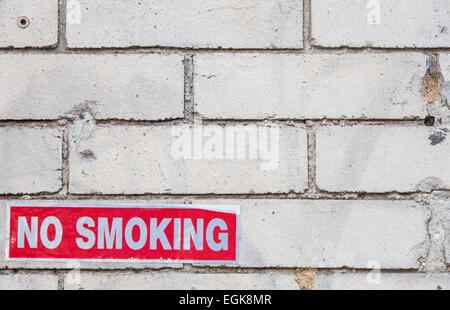 No smoking sign background texture Stock Photo