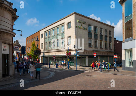 The closed down Marks and Specer store New Road Gravesend Kent Stock Photo