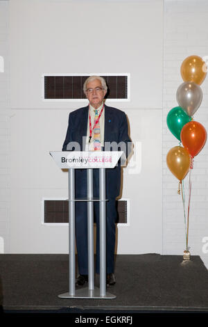 Former Education Secretary Lord Baker was at the opening of BR6 a ...