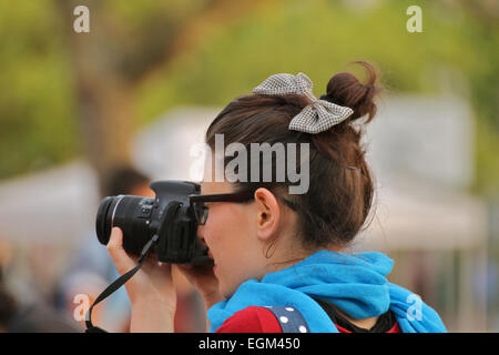 amateur photographer Stock Photo