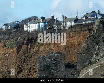 St Agnes, Trevaunanace Cove Stock Photo