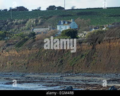 St Agnes, Trevaunanace Cove Stock Photo