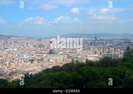 City view of Bareclona Stock Photo