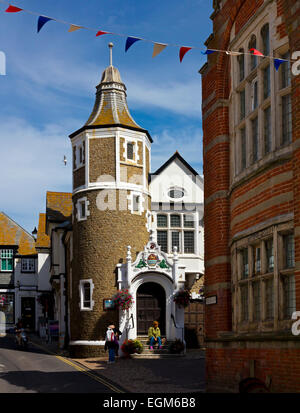 Lyme Regis Museum formerly known as the Philpot Museum designed by George Vialls 901 on the Jurassic Coast in Dorset England UK Stock Photo