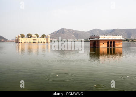 Jal Mahal (meaning 'Water Palace') Jaipur India Stock Photo