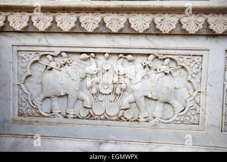 Gaitore, the royal cremation ground of the Kachhwaha Rajputs Stock Photo