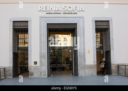 Reina Sofia museum gallery  Museo Nacional Centro de Arte Reina Sofía Stock Photo