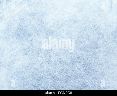 Frozen scratched ice texture. Grunge concrete background Stock Photo