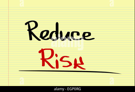 Reduce Risk Concept Stock Photo - Alamy