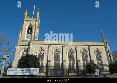 St Mary's Church Hampton, Middlesex, England, UK Stock Photo - Alamy