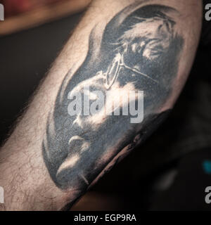 Beatles tattoos hi-res stock photography and images - Alamy
