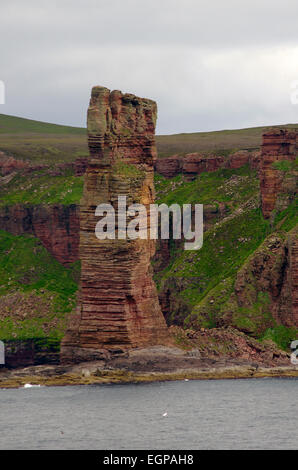 The Old Man of Hoy in the Orkney Islands, Scotland, UK. Stock Photo