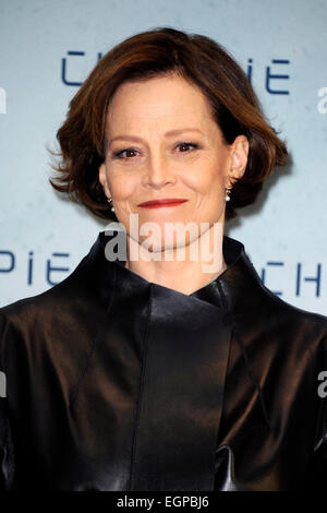 Sigourney Weaver at the Photocall for the film 'Chappie' in Hotel de Rome. Berlin, 27.02.2015 Stock Photo