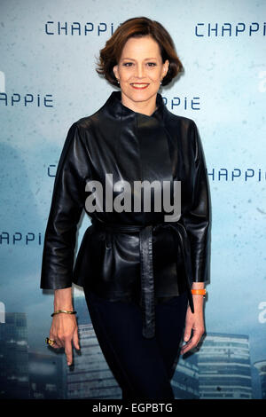 Sigourney Weaver at the Photocall for the film 'Chappie' in Hotel de Rome. Berlin, 27.02.2015 Stock Photo