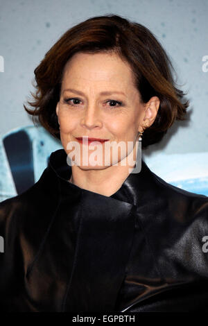 Sigourney Weaver at the Photocall for the film 'Chappie' in Hotel de Rome. Berlin, 27.02.2015 Stock Photo