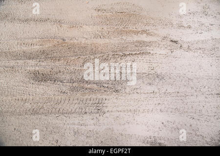 trail tread in the swamp, mud, wet ground Stock Photo